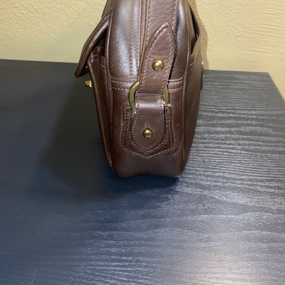 Vintage Dooney&Bourke brown leather crossbody bag - Picture 5 of 12